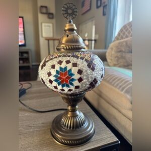 Turkish Lamp Mosaic Desk Lamp